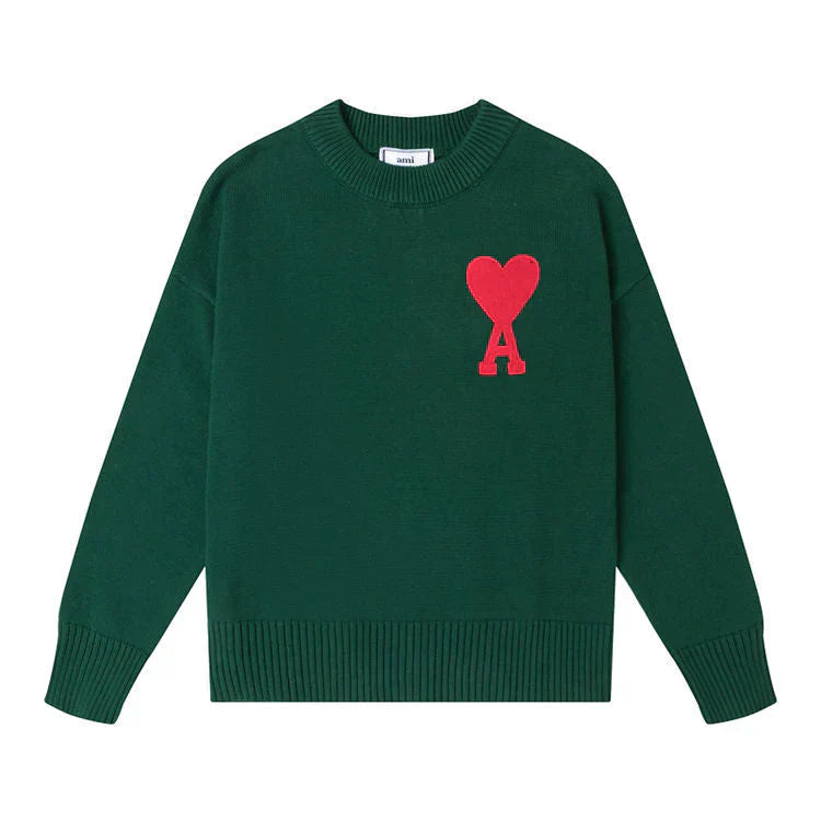 AMI HEART SWEATER